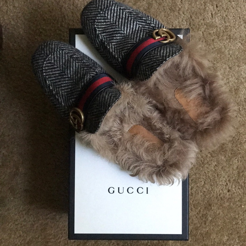 Gucci Princetown double G Gucci slippers